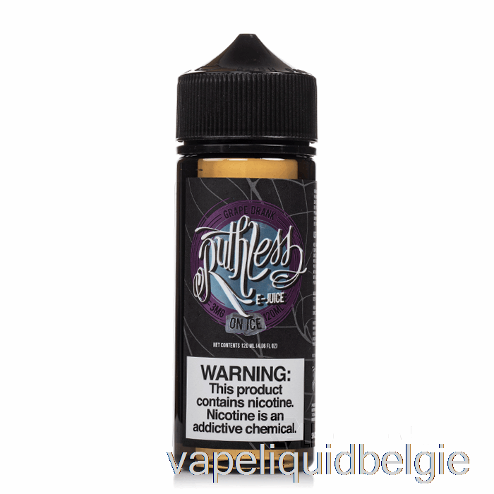 Vape België Druif Dronk Op Ijs - Meedogenloze Damp - 120ml 0mg